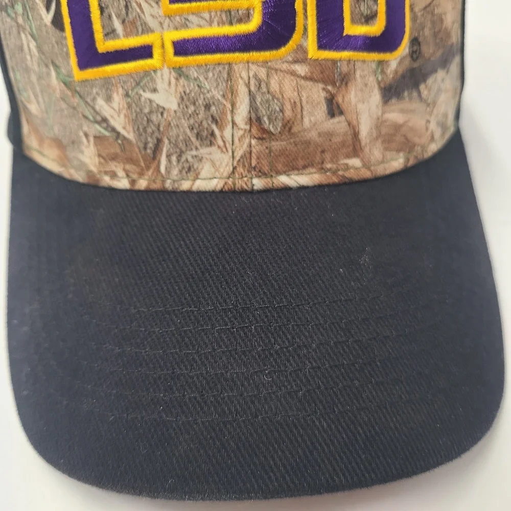 LSU Tigers‎ Hat Adjustable Captivating Headgear Black Camo NCAA University Men